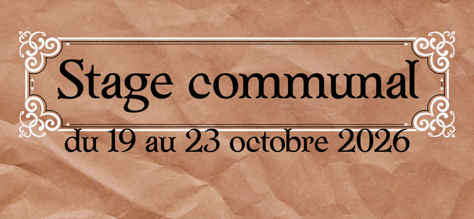 Stages communal d'automne