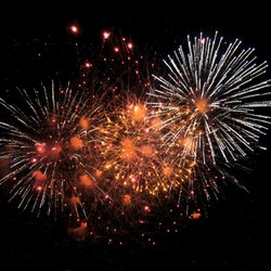 Usage des feux d'artifice aux réveillons