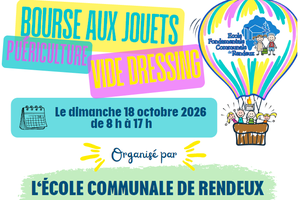 Bourse aux jouets et vide dressing